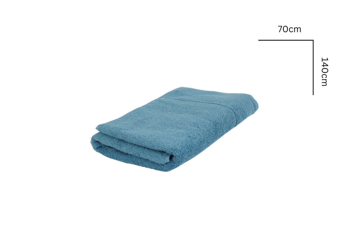 Hochwertige Frottierwäsche – Aqua-blau