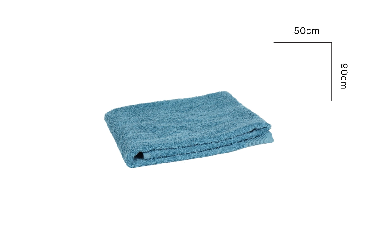 Hochwertige Frottierwäsche – Aqua-blau