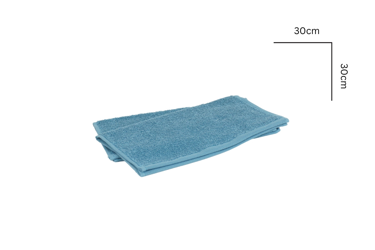 Hochwertige Frottierwäsche – Aqua-blau