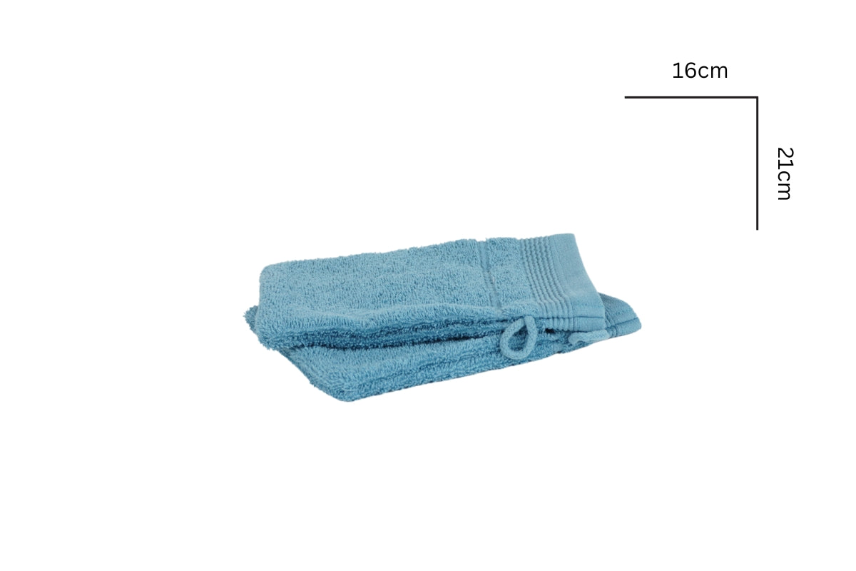 Hochwertige Frottierwäsche – Aqua-blau