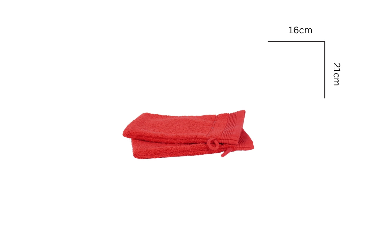 Hochwertige Frottierwäsche – Rot