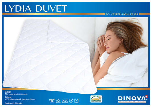 Lydia Duvet – Allergikerfreundliche Mikrofaser Bettdecke