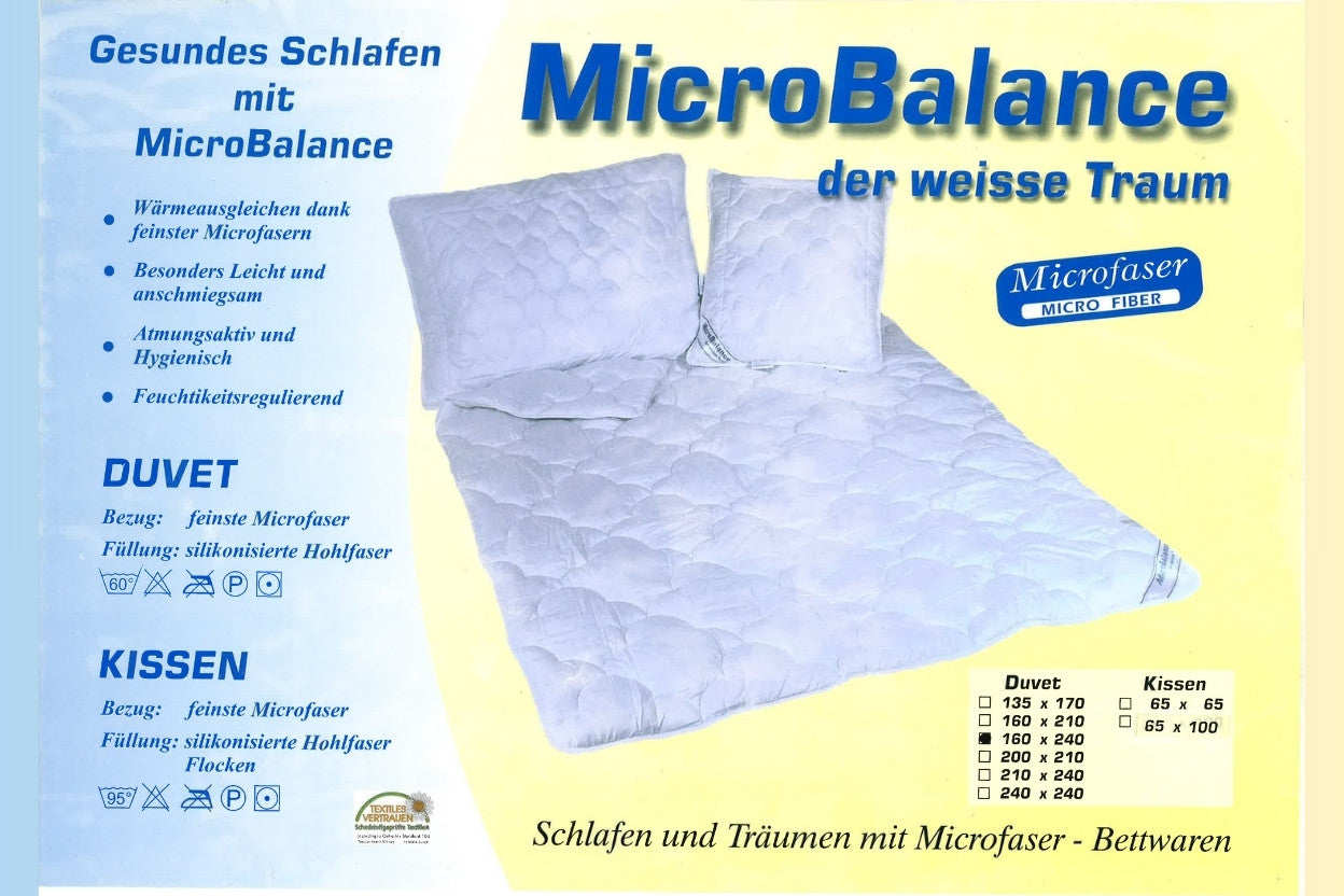MicroBalance Duvet – Leichtes & Hygienisches Microfaser Duvet