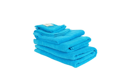 Hochwertige Frottierwäsche – Himmelblau
