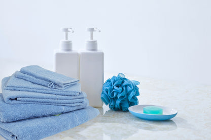 Hochwertige Frottierwäsche – Baby Blau