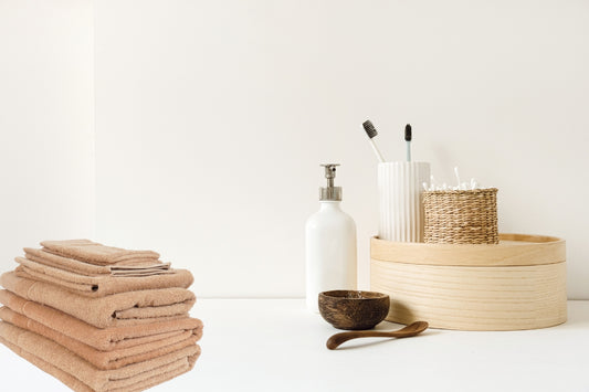 Hochwertige Frottierwäsche – Beige
