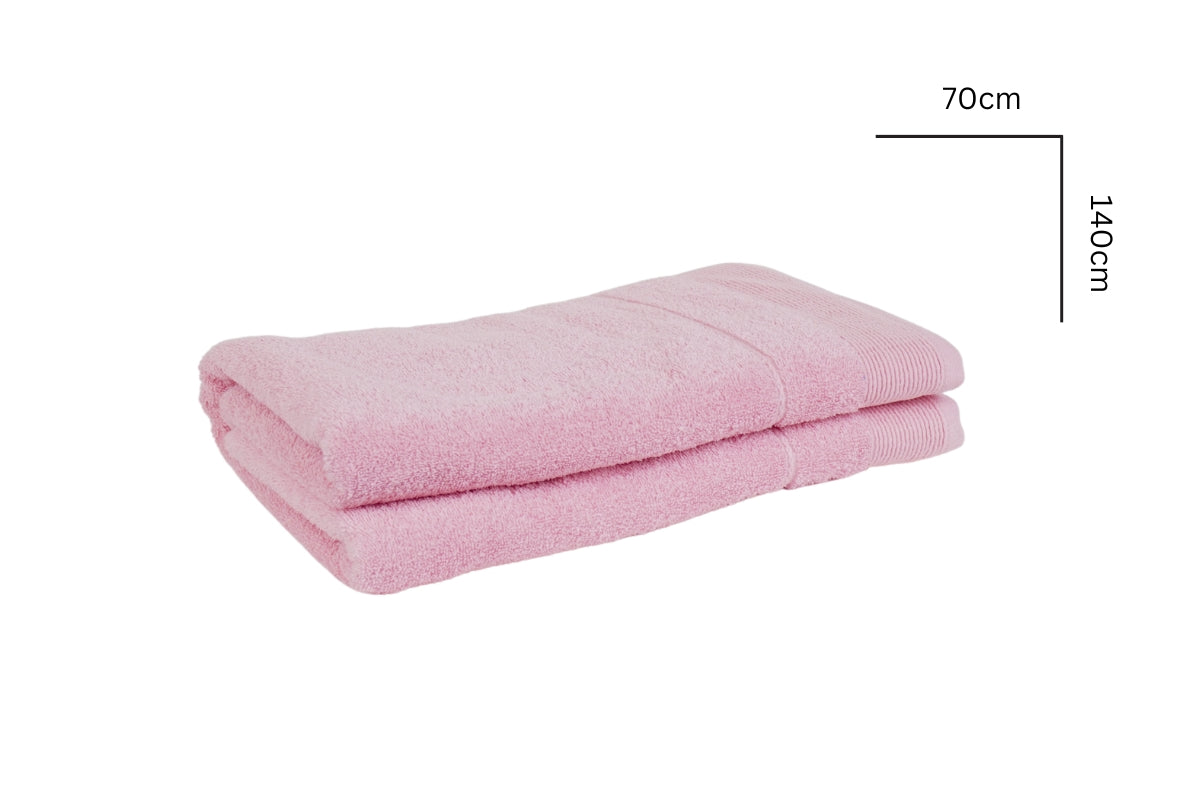 Hochwertige Frottierwäsche –  Coral Pink