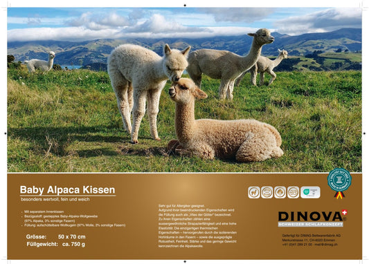 Baby Alpaca Kissen – in 3 Grössen