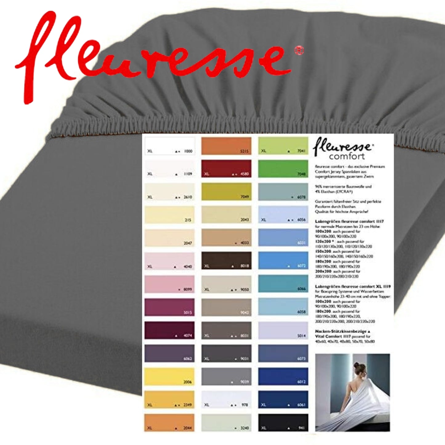 Fixleintuch aus Jersey – Comfort Stretch Q 4000