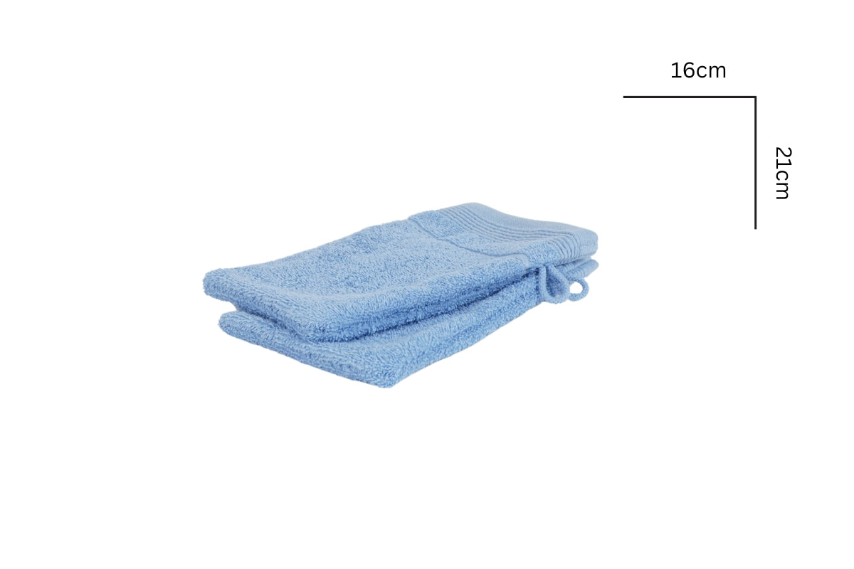 Hochwertige Frottierwäsche – Baby Blau
