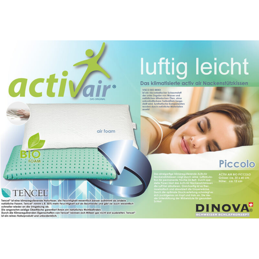 Activ Air Bio Piccolo – Ergonomisches Nackenstützkissen