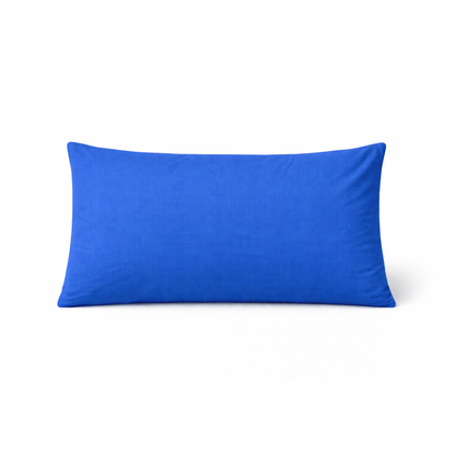 Kissenbezug Baumwolle Blau