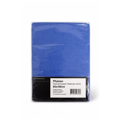 Kissenbezug Baumwolle Blau
