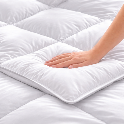 Daunenduvet Sommer leicht – 90% Daune, atmungsaktiv