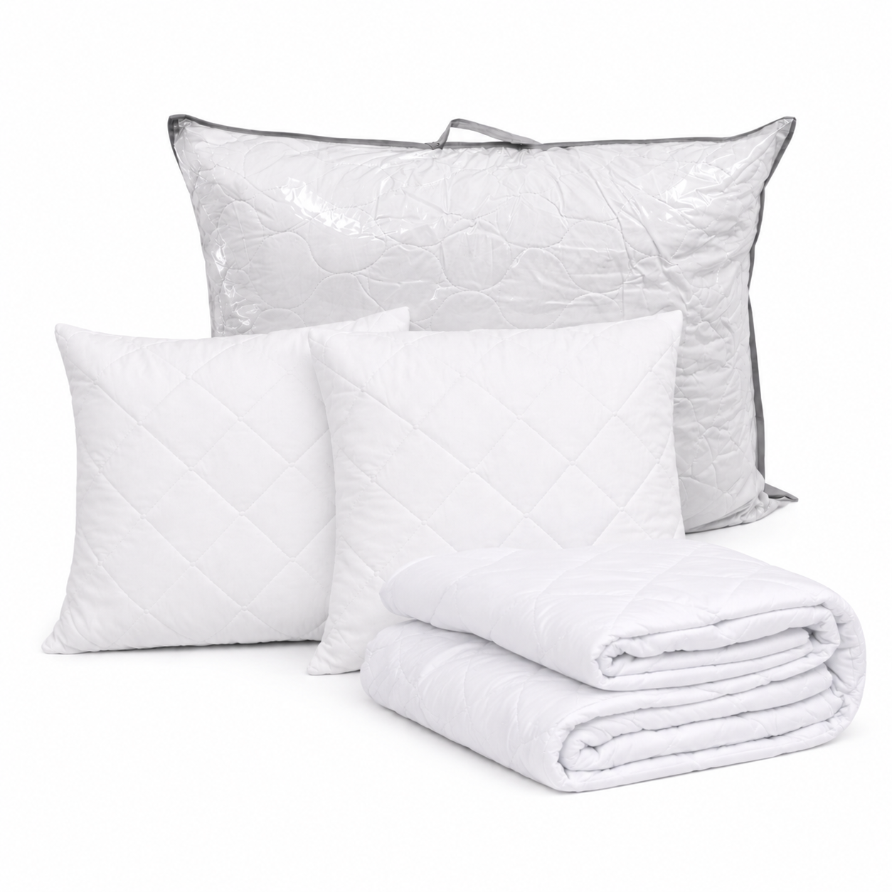 Kissen & Duvet Set 2x 65x65 cm + 200x210 cm