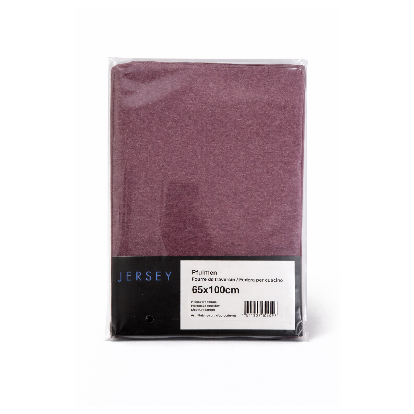 Kissenbezug Jersey Bordeauxrot
