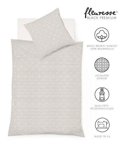 Bettwäsche Black Premium Damast