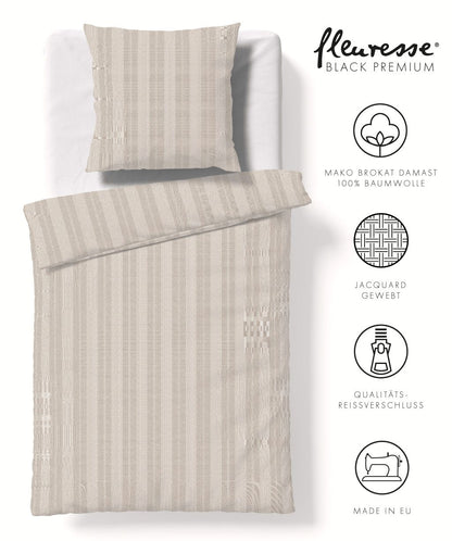 Bettwäsche Black Premium Damast