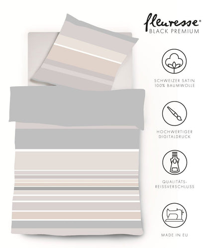 Bettwäsche Black Premium Satin