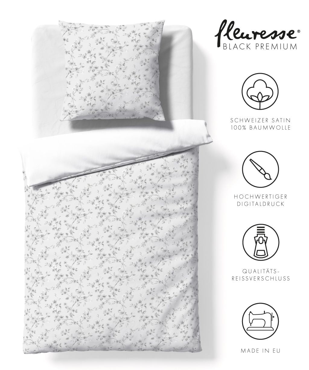 Bettwäsche Black Premium Satin