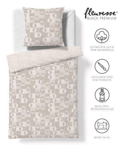 Bettwäsche Black Premium Satin