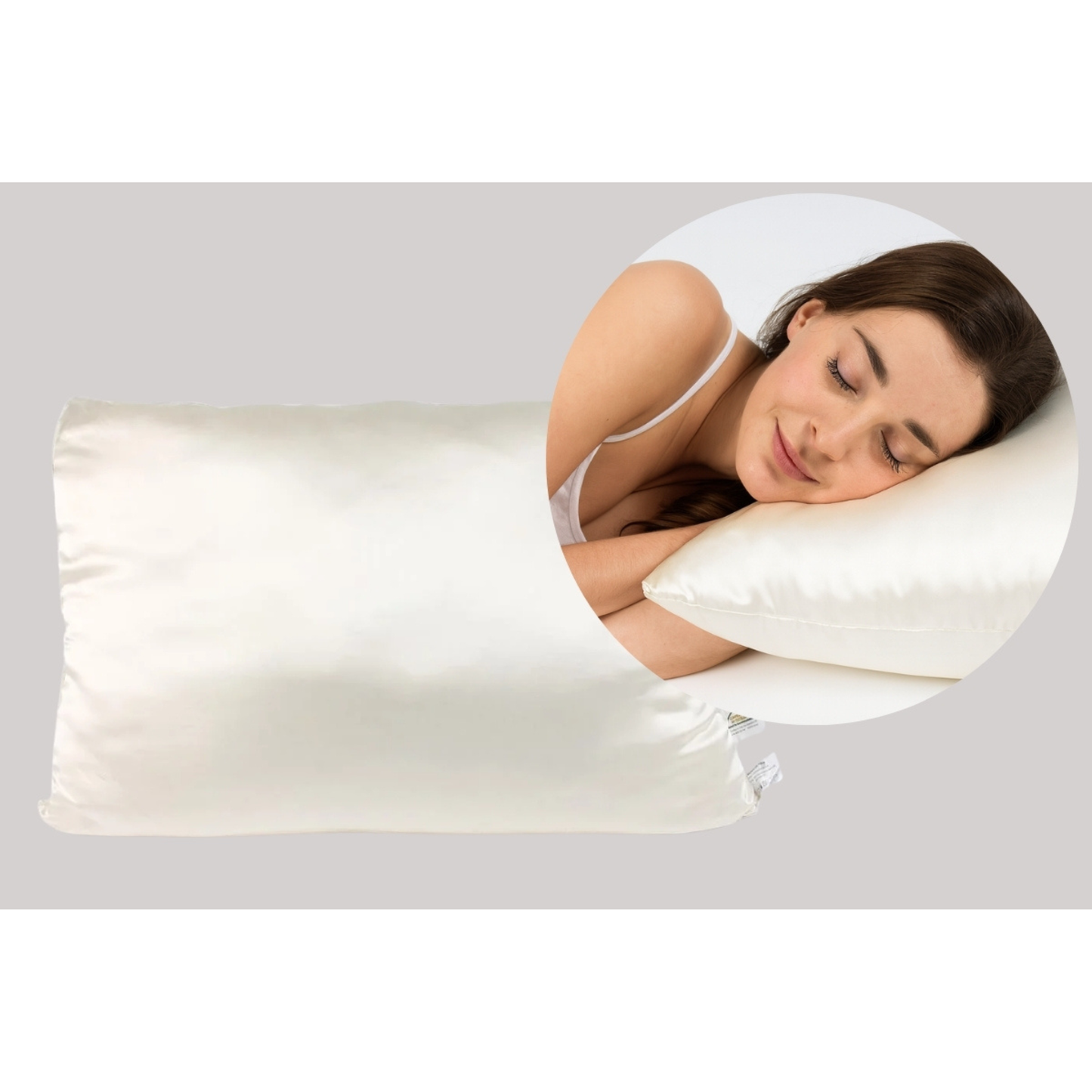 Seidenkissen 65×100 cm – Mulberry Seide für Allergiker