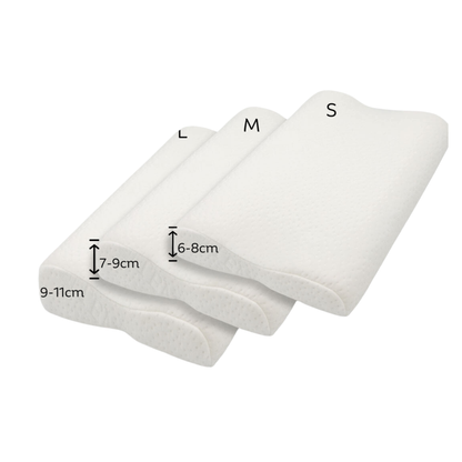 Visco Memory Nackenstützkissen – Ergonomisch & Atmungsaktiv