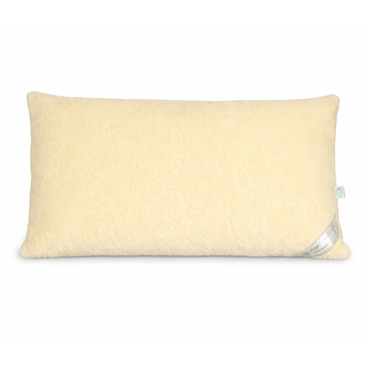 Wirkflor Kissen – Edle Merino Schafschurwolle